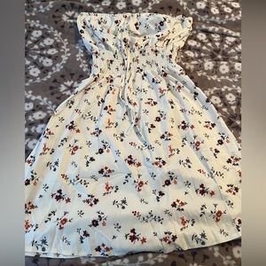 SHEIN strapless sundress